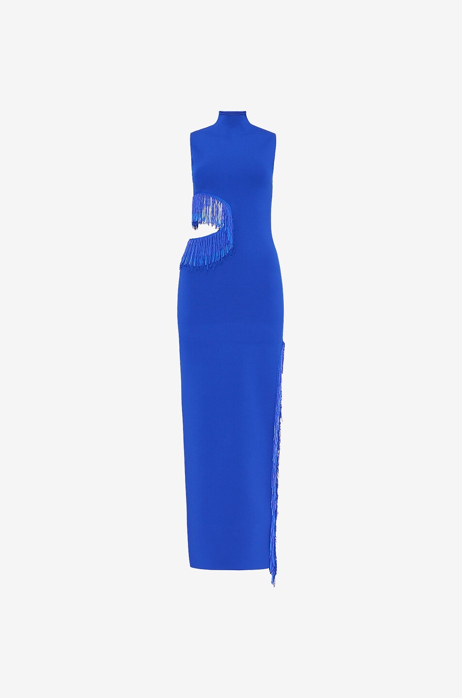 Langes Strick-Schlauchkleid Beaded Nova