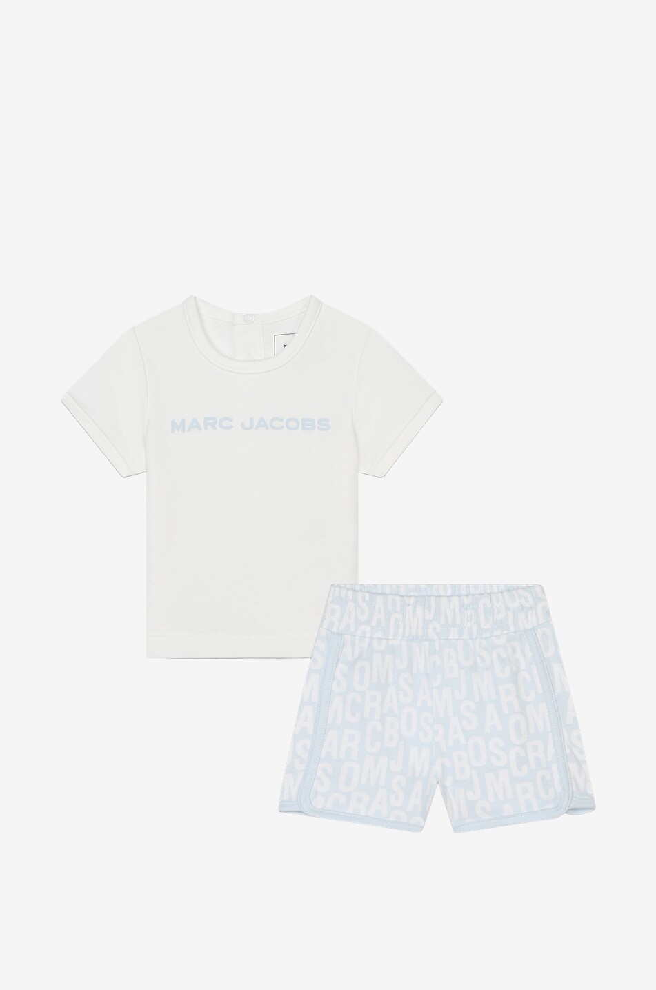MARC JACOBS Baby-Set bedruckte Shorts und T-Shirt aus Jersey Baby HELLBLAU 1