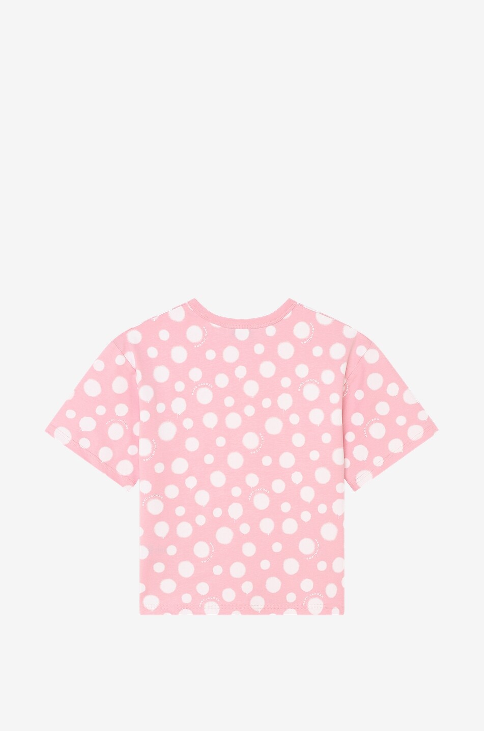 MARC JACOBS Mädchen-Kurzarm-T-Shirt Graffiti Dots Mädchen HELLROSA 2