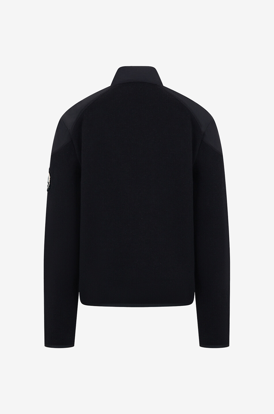 MONCLER Year of the Dragon bi-material cardigan with down parts Women BLACK 2
