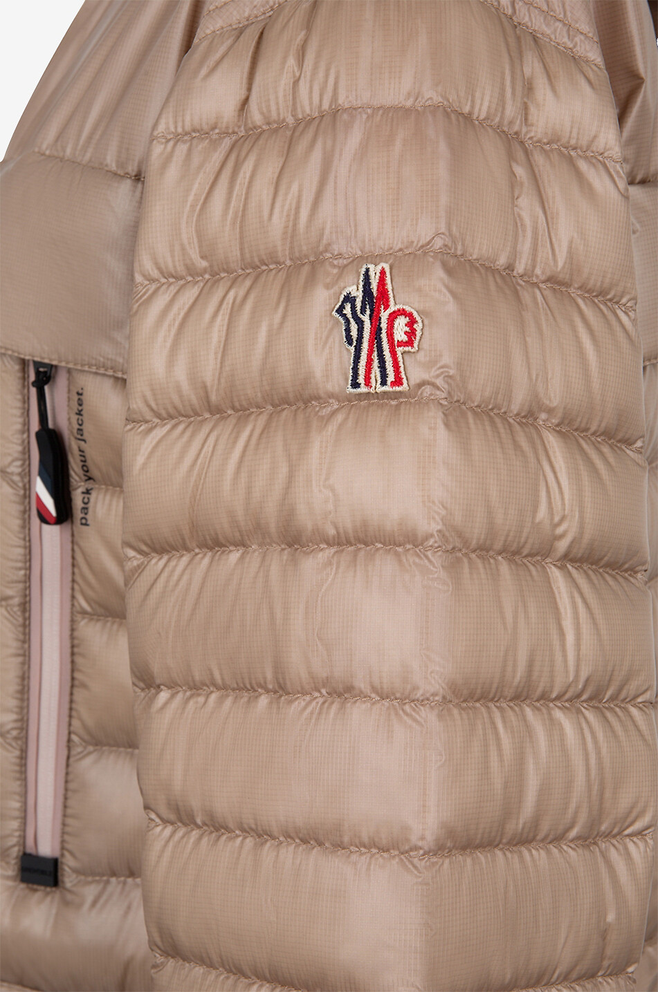 MONCLER GRENOBLE Eibing lightweight ripstop down jacket Women BEIGE 3