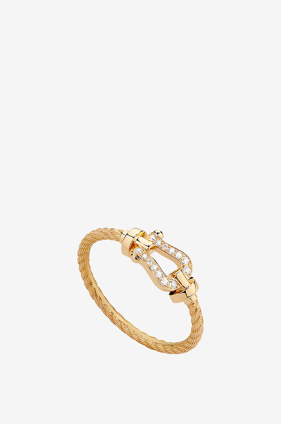 FRED PARIS Force 10 PM yellow gold and diamond ring Women YELLOW 1