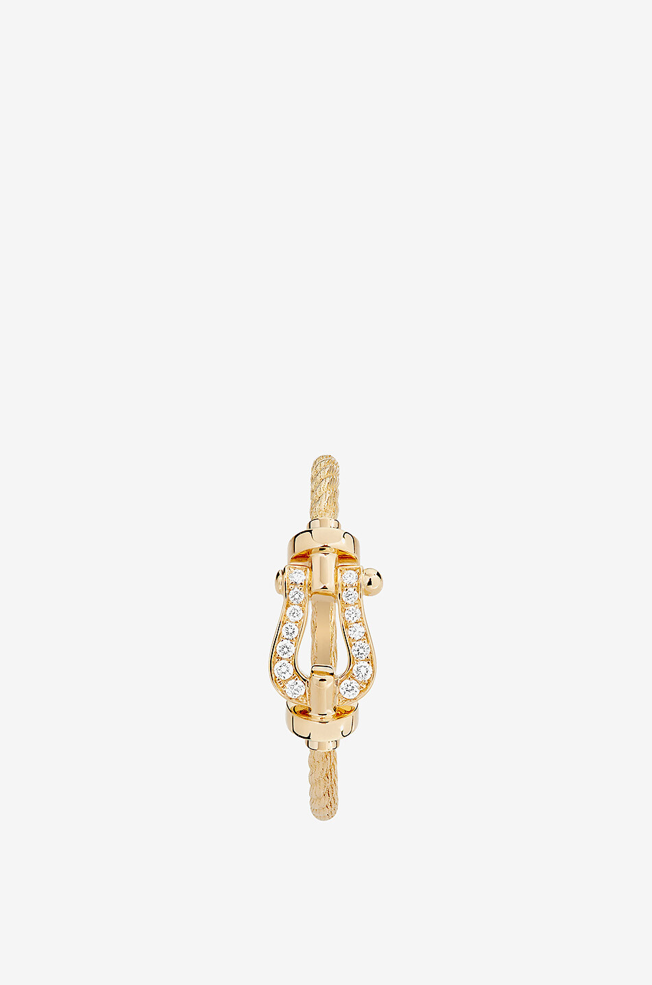 FRED PARIS Force 10 PM yellow gold and diamond ring Women YELLOW 2
