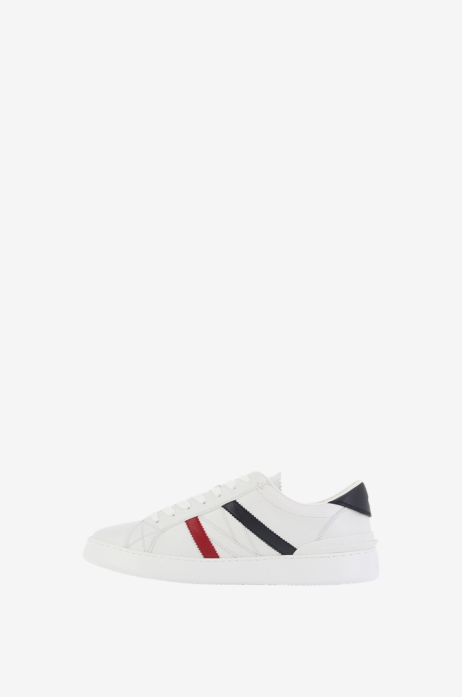 MONCLER Monacco M low-top lace-up synthetic sneakers Men WHITE 3