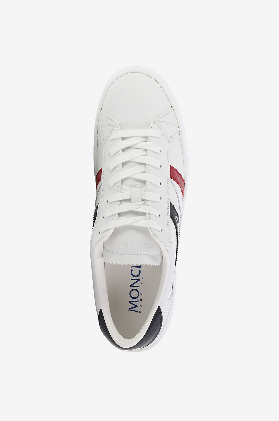 MONCLER Monacco M low-top lace-up synthetic sneakers Men WHITE 5