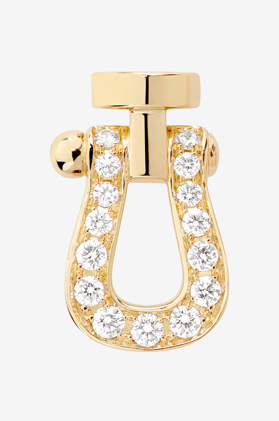 FRED PARIS Einzelner Gelbgold- und Diamantohrstecker Force10 SM - Rechtes Ohr Damen GELB 1