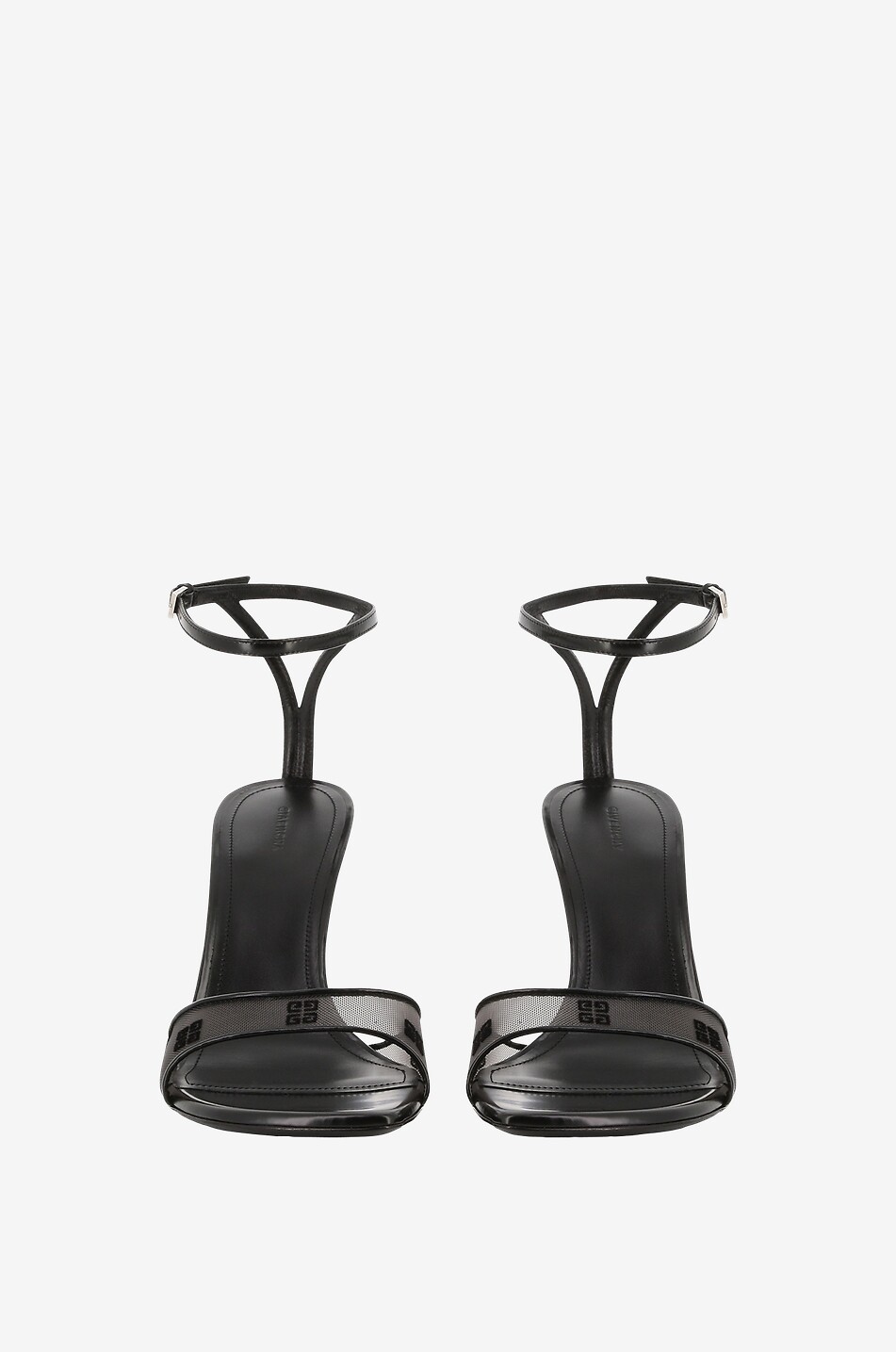 Stitch 4G 95 heeled mesh sandals