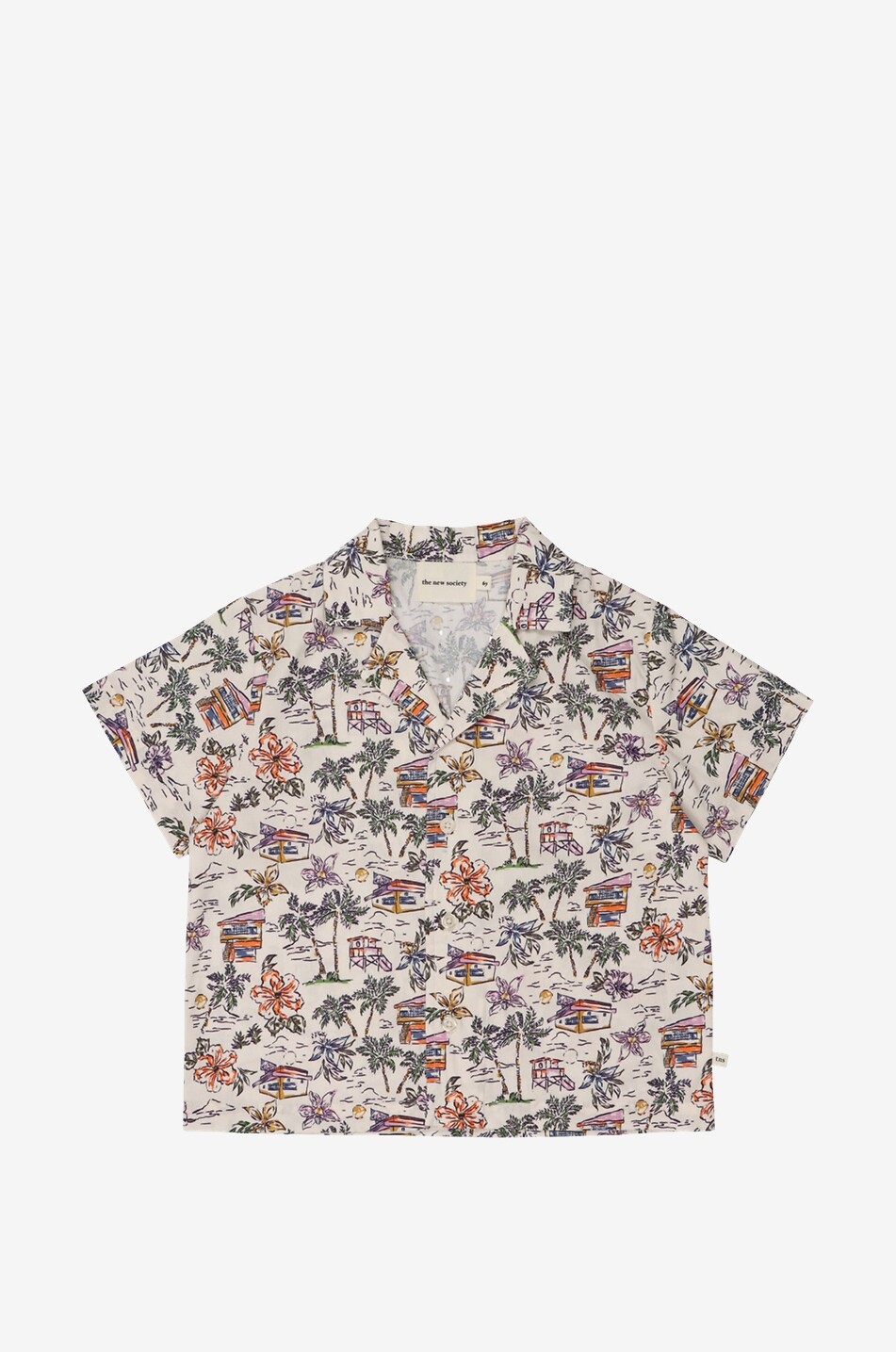 Bedrucktes Jungen-Kurzarmhemd Belmont