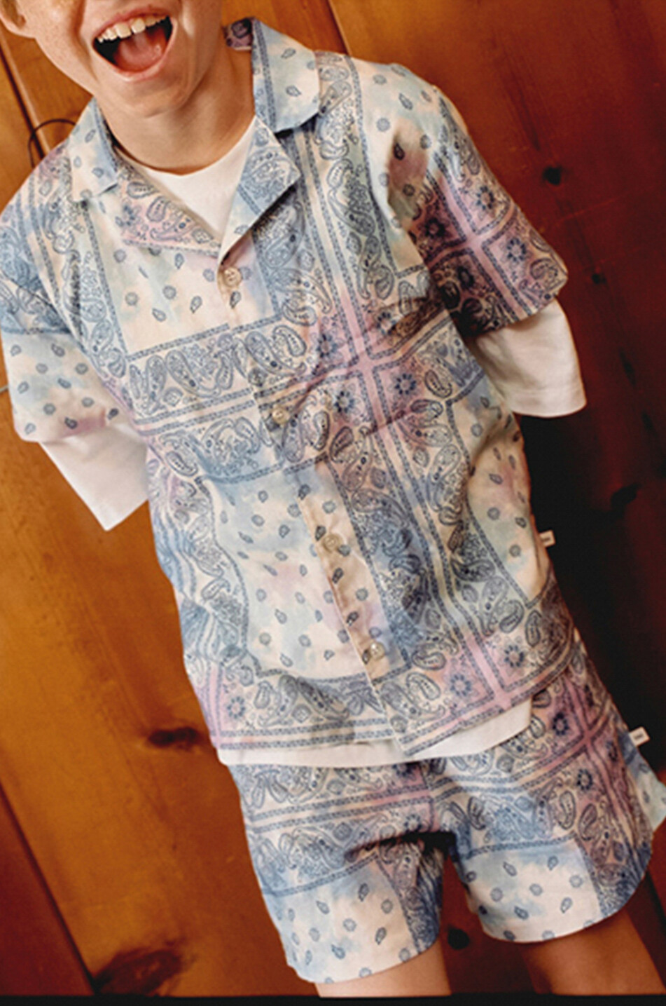 THE NEW SOCIETY Jungen-Hemd mit Bandana- und Tie-and-Dye-Print Downtown Junge BUNT 2