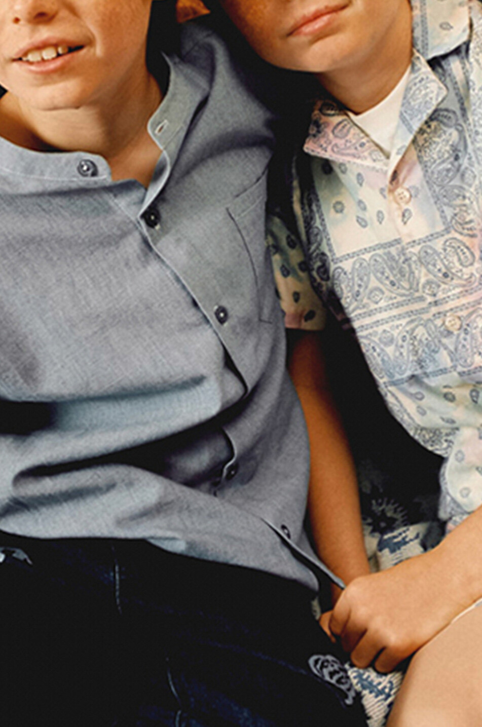 THE NEW SOCIETY Jungen-Hemd mit Bandana- und Tie-and-Dye-Print Downtown Junge BUNT 3