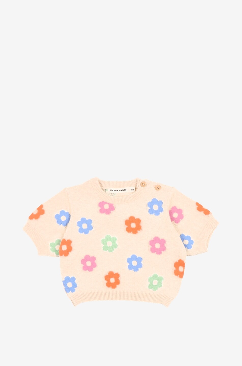 Baby-Kurzarmpullover Kent Daisy