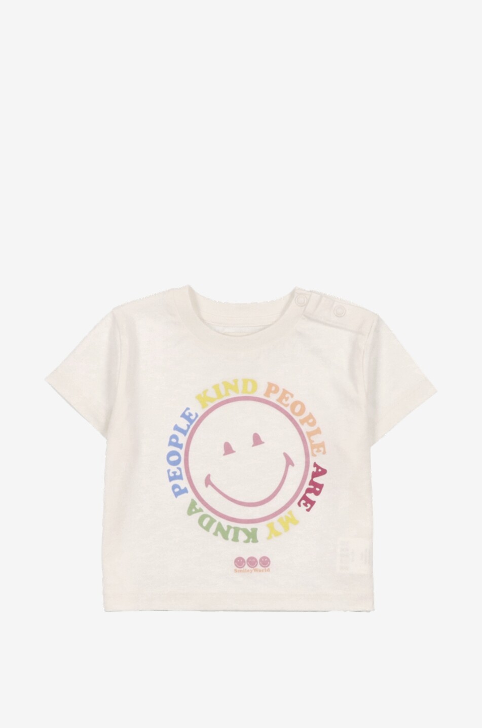 SmileyWorld Rolling G printed baby T-shirt