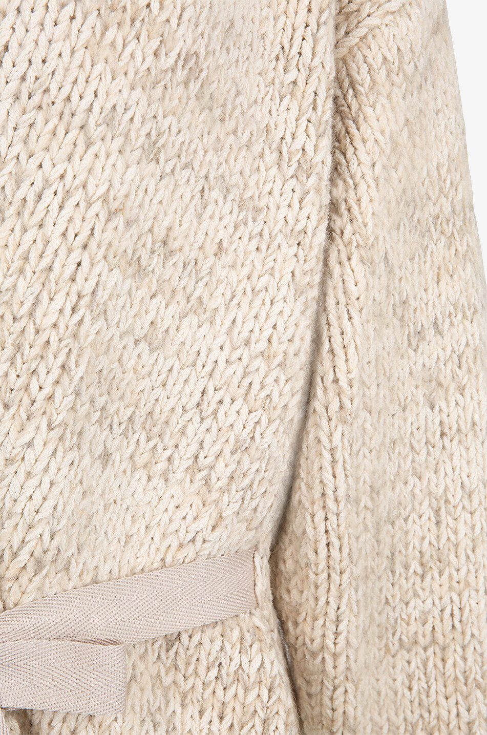 Astral wrap cardigan in wool blend