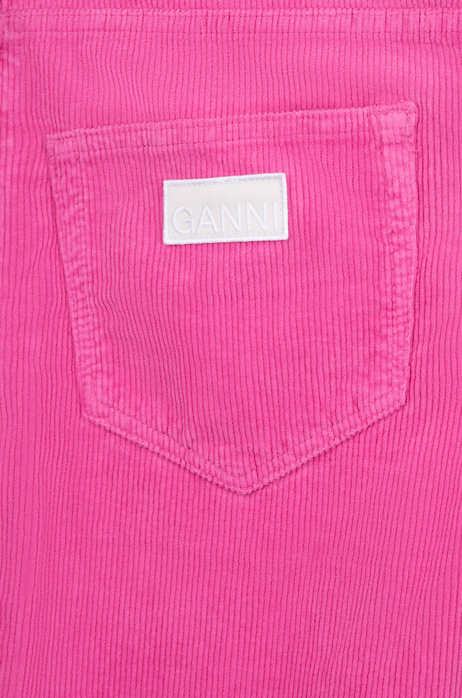 GANNI Ausgestellte Cordsarmhose Iry Damen ROSA 3