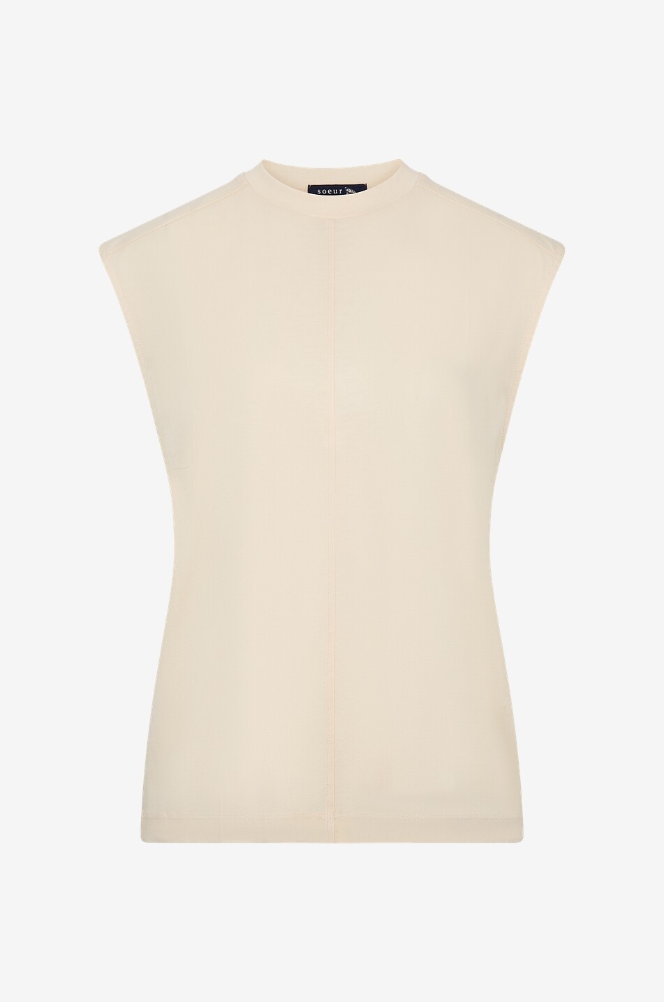 Top sans manches en jersey Apolline