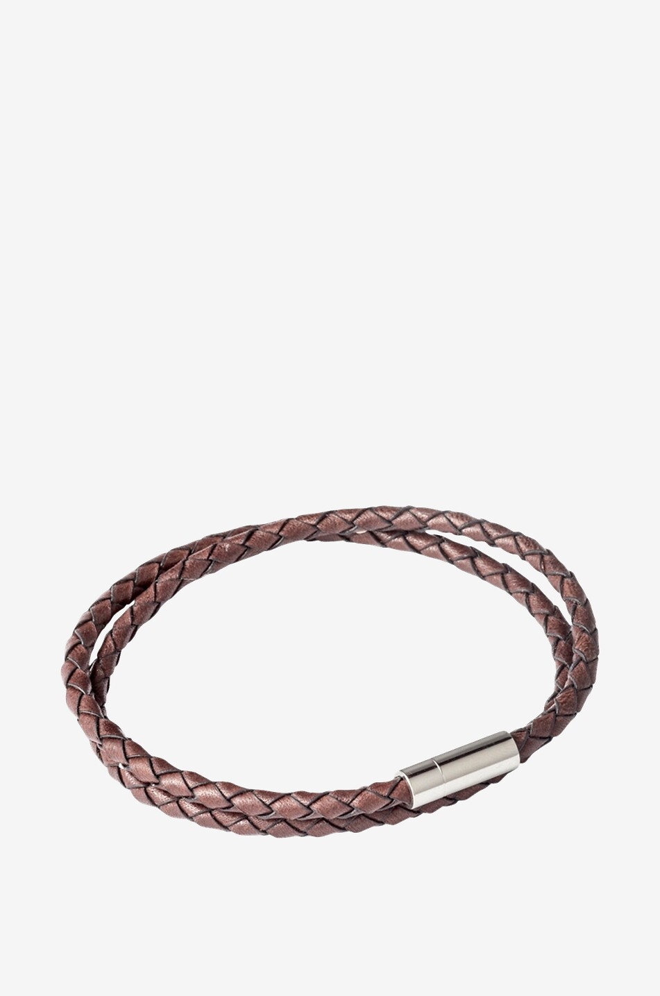 Vivo double braided leather bracelet