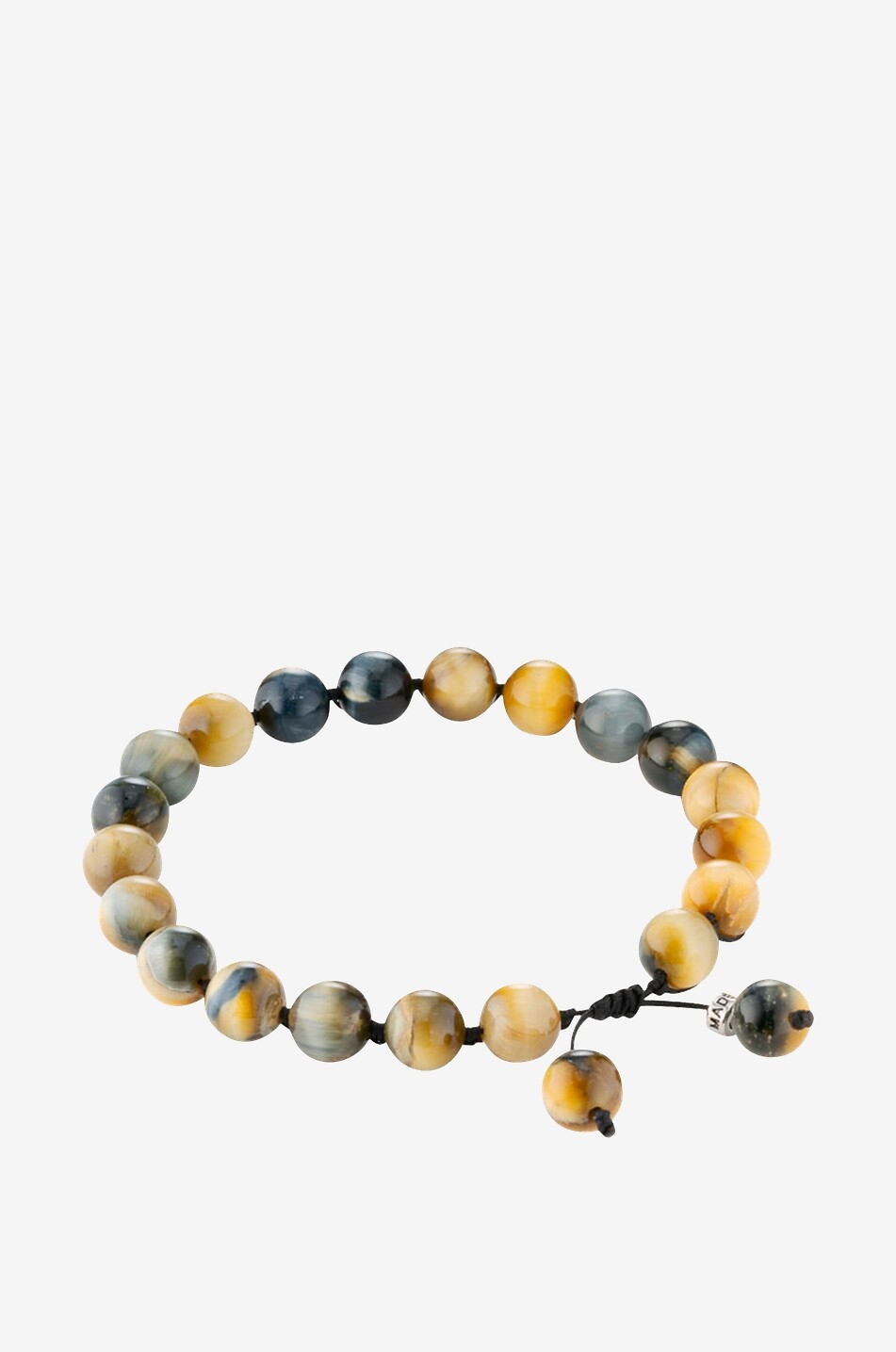 MON ART FIRENZE Bracelet en perles de pierre fine Nick Homme MARRON 1