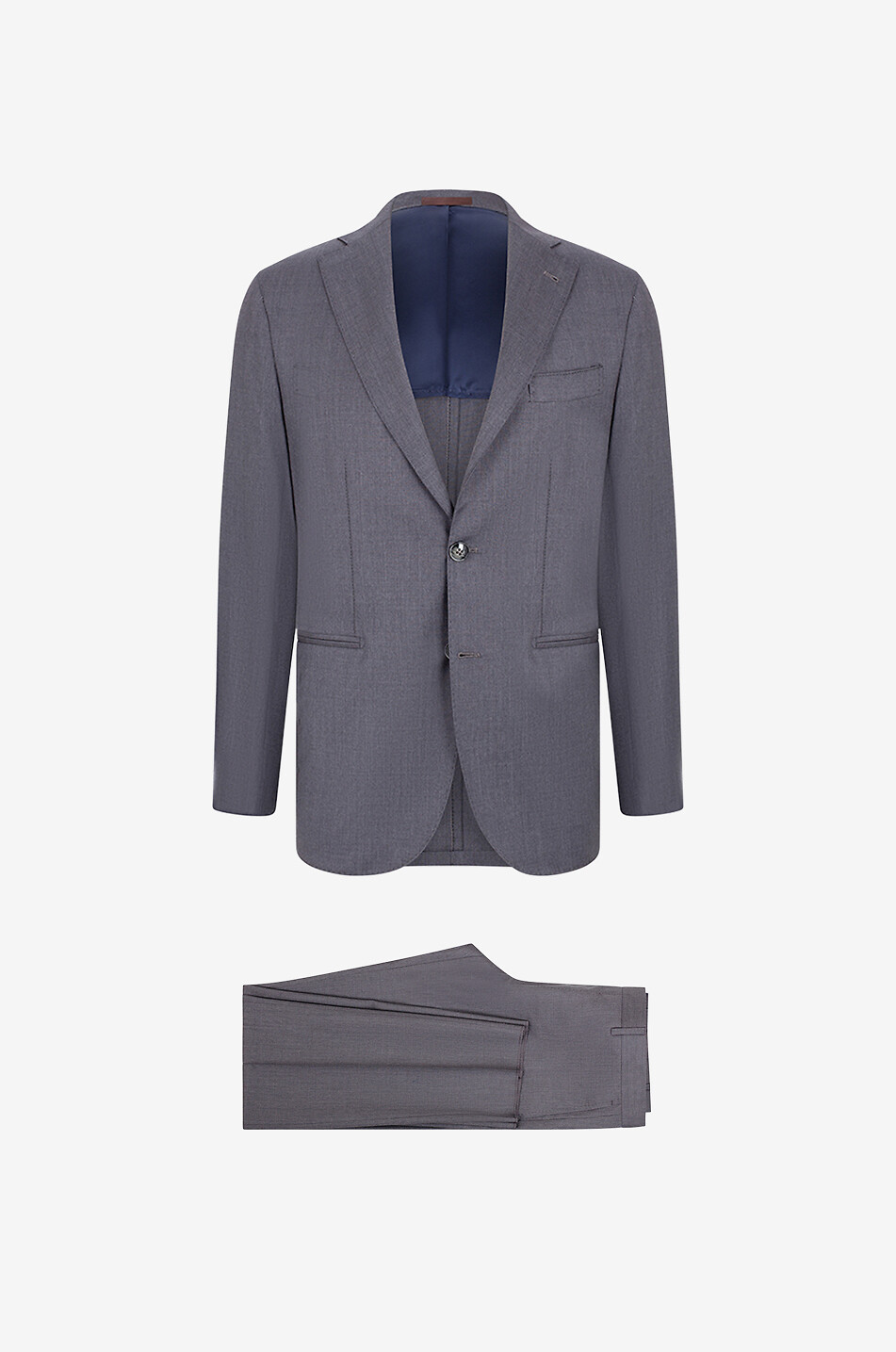 BARBA Jimmy virgin wool suit Men DARK GREY 1