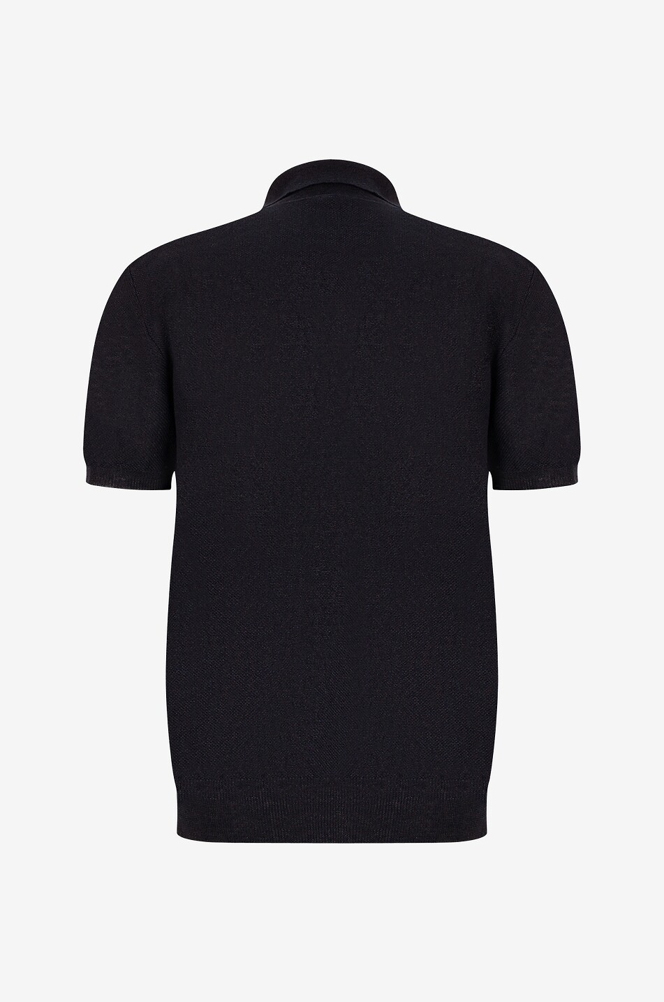 BARENA VENEZIA Polo en lin et coton Marco Slissa Homme NOIR 2