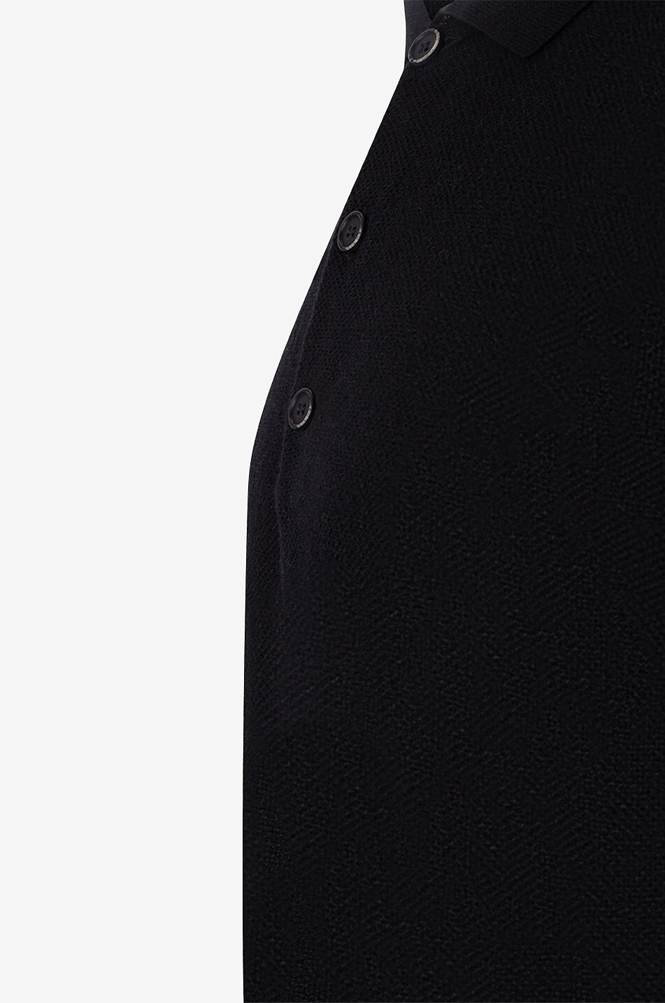 BARENA VENEZIA Polo en lin et coton Marco Slissa Homme NOIR 3