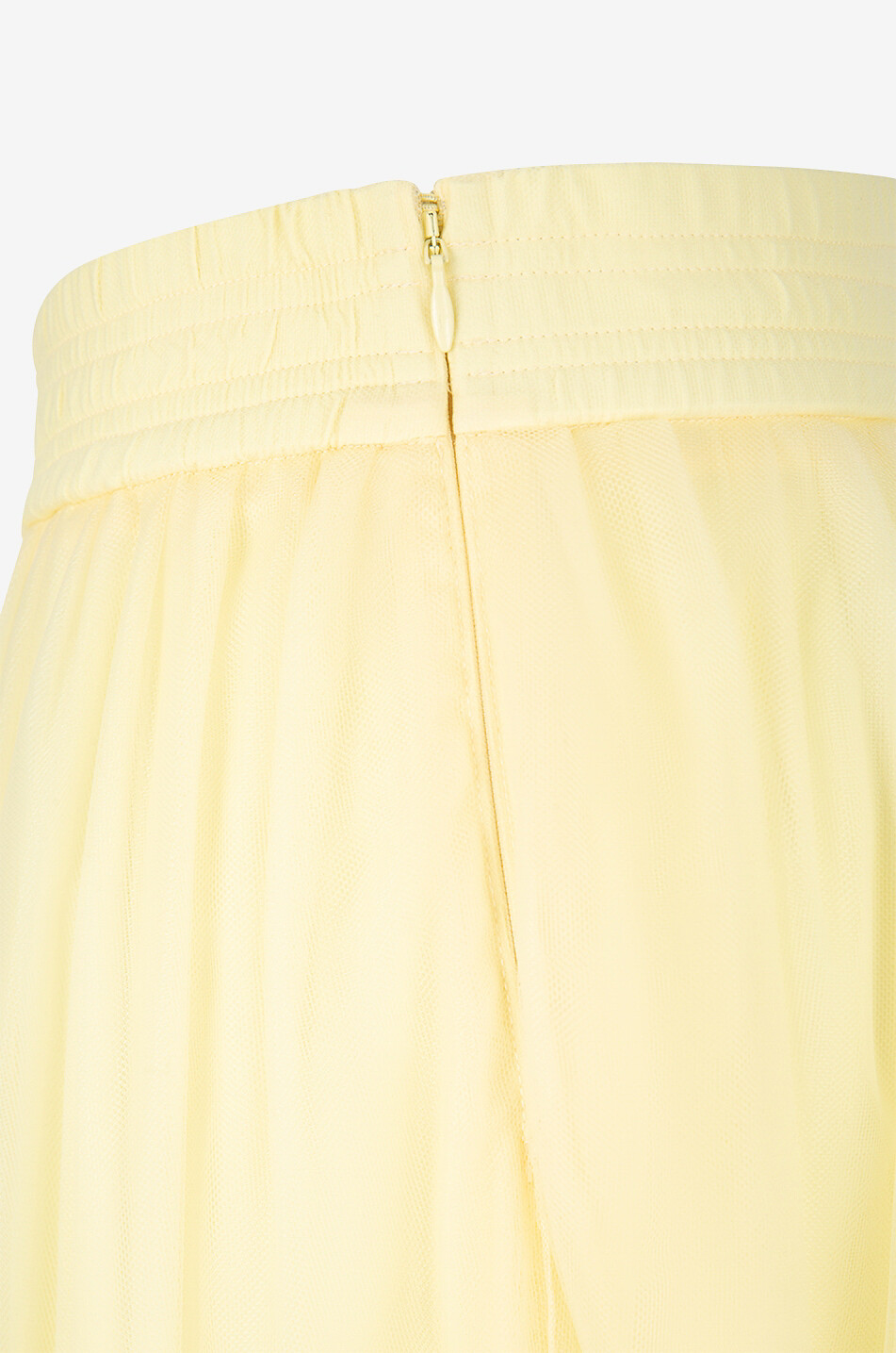 Jupe midi évasée en tulle