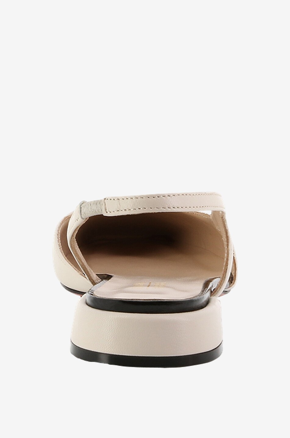 BONGENIE Zweifarbige Slingback-Ballerinas Ila 20 Damen CREMEFARBEN 4