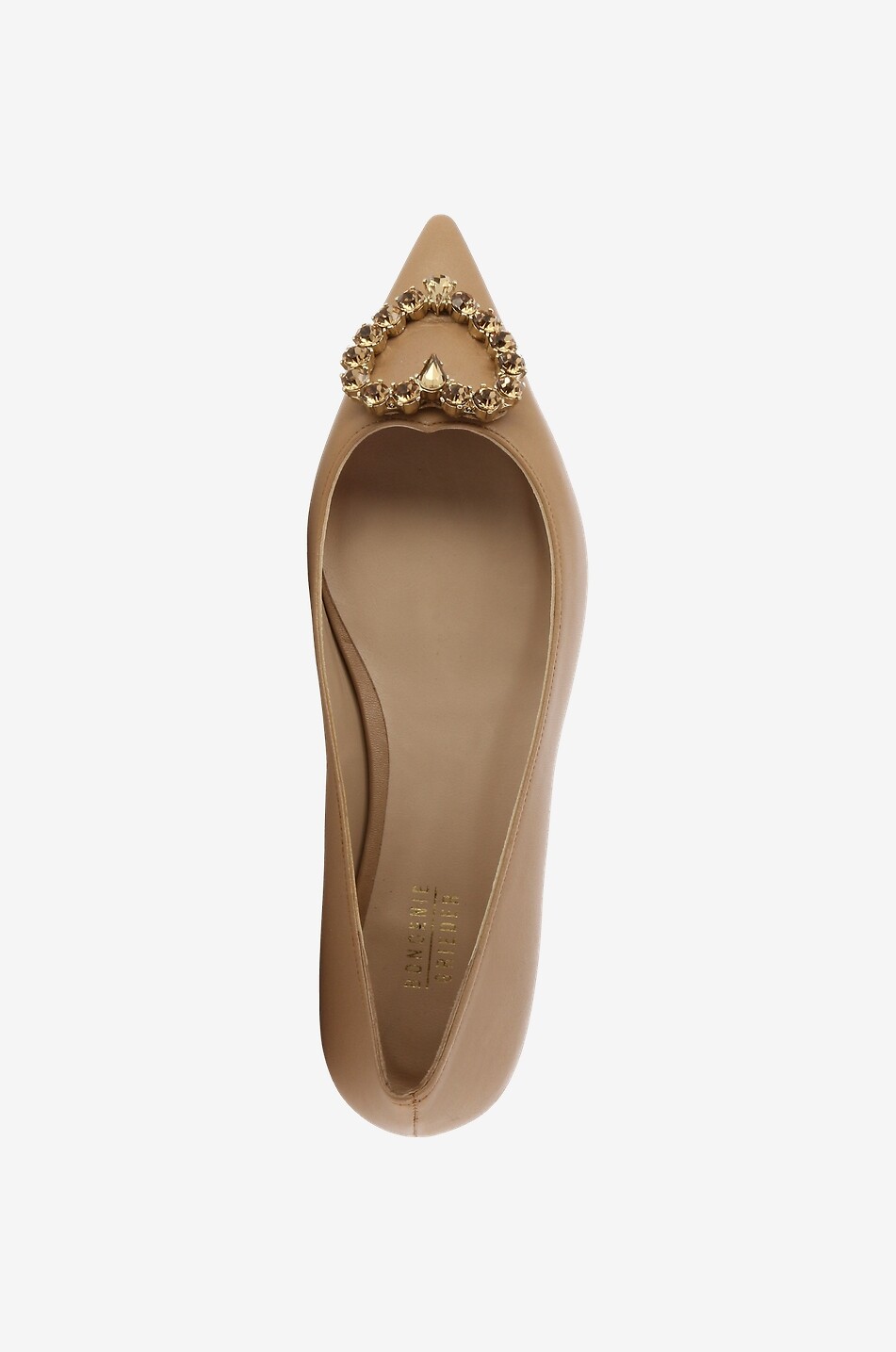 BONGENIE Spitze Nappalederballerinas Santana 10 Damen HELLROSA 4