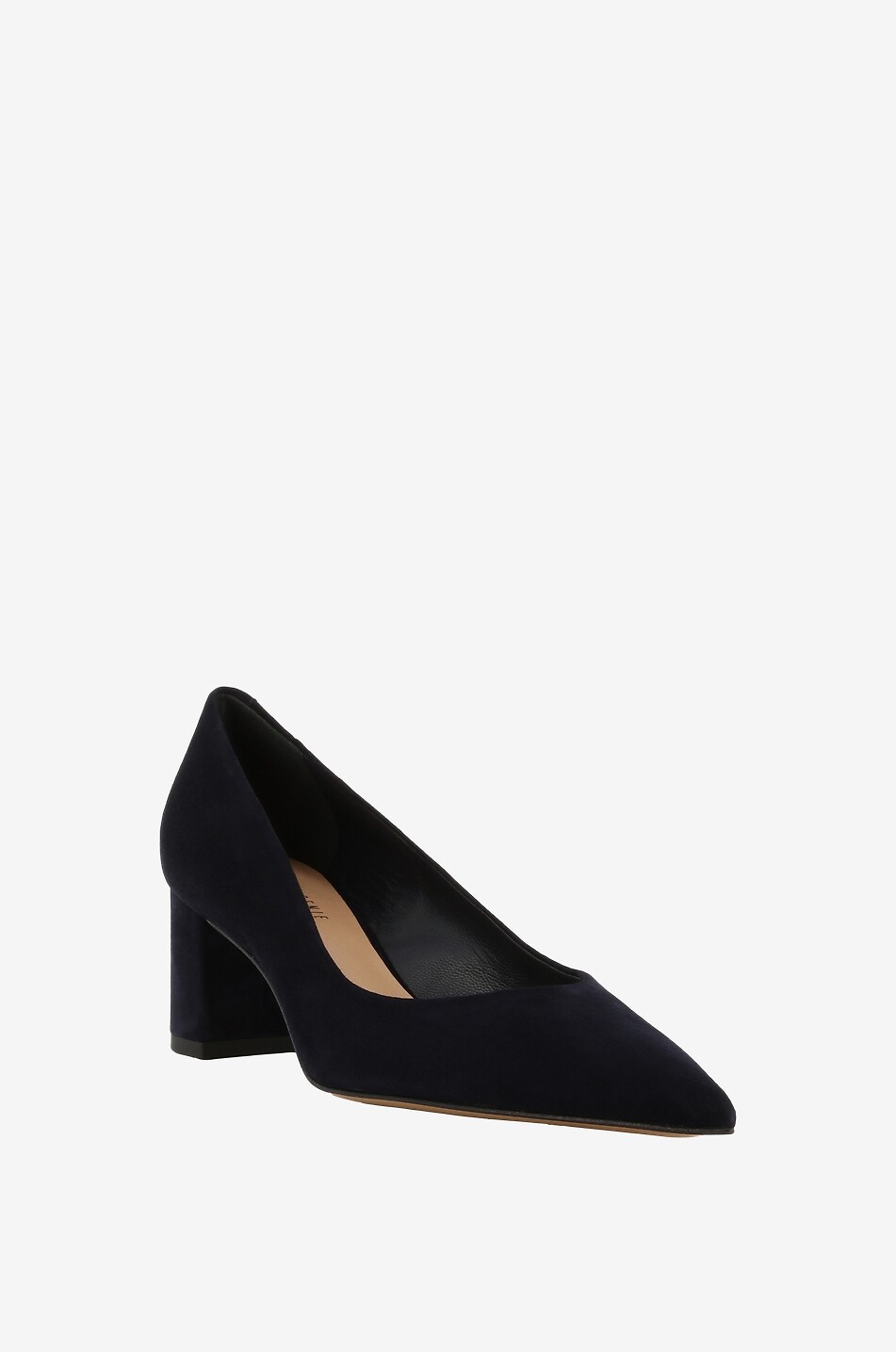 Escarpin talon carré best sale