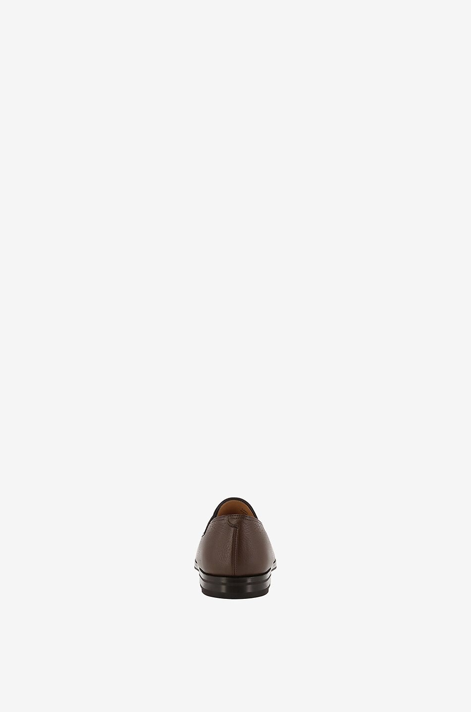 JOHN LOBB Mocassins en cuir grainé Lopez Pure Grain Homme MARRON MOYEN 4