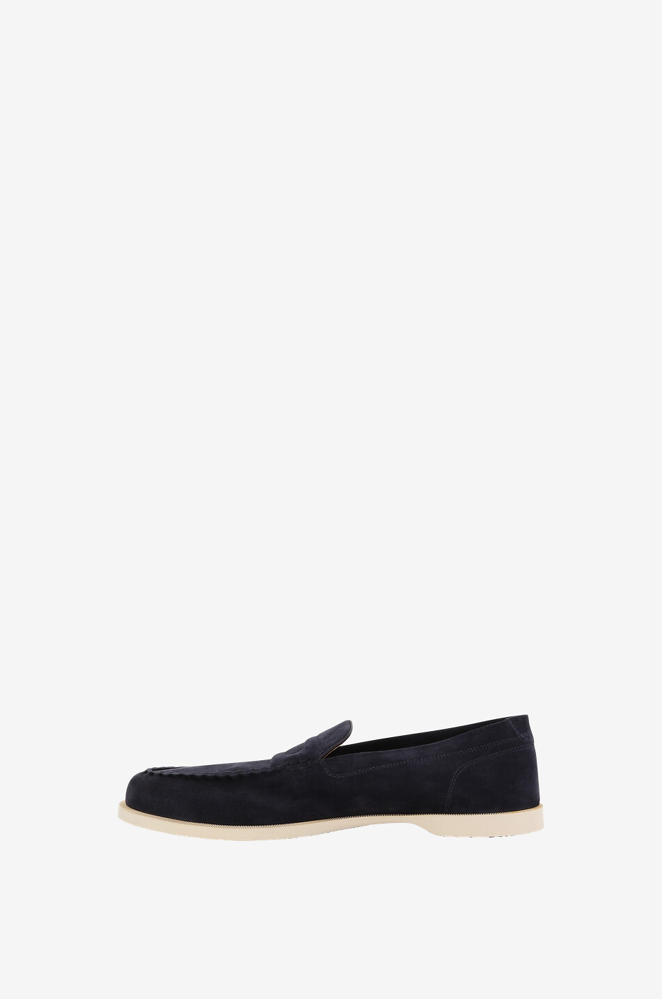 JOHN LOBB Mocassins en daim Pace Suede Homme BLEU FONCE 3
