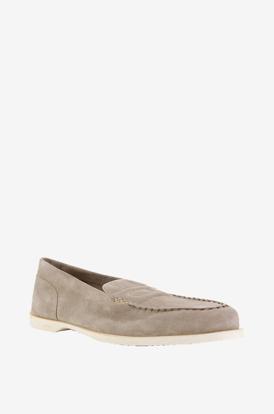 JOHN LOBB Mocassins en daim Pace Suede Homme MARRON 1