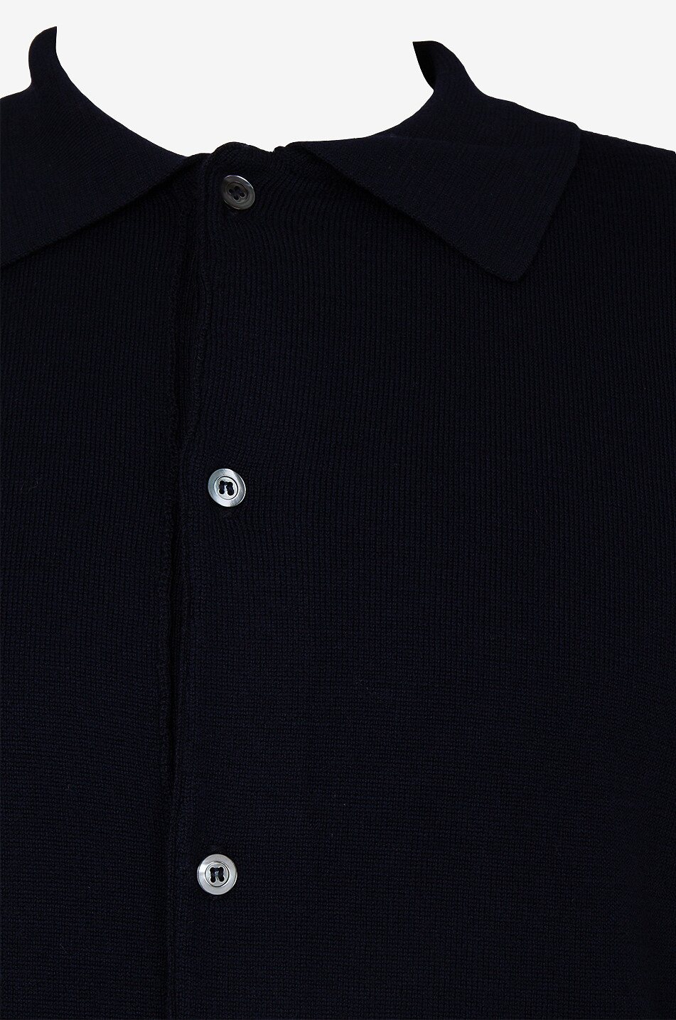 OFFICINE GENERALE Hemd aus Wolle Brent Herren DUNKELBLAU 3