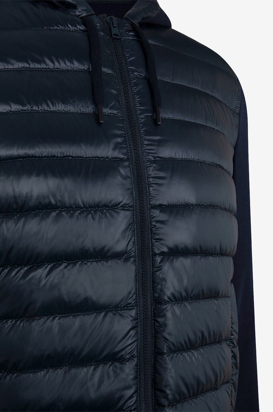 HERNO Leichte Daunenjacke aus Sweat-Material und Nylon Ultralight Herren DUNKELBLAU 6