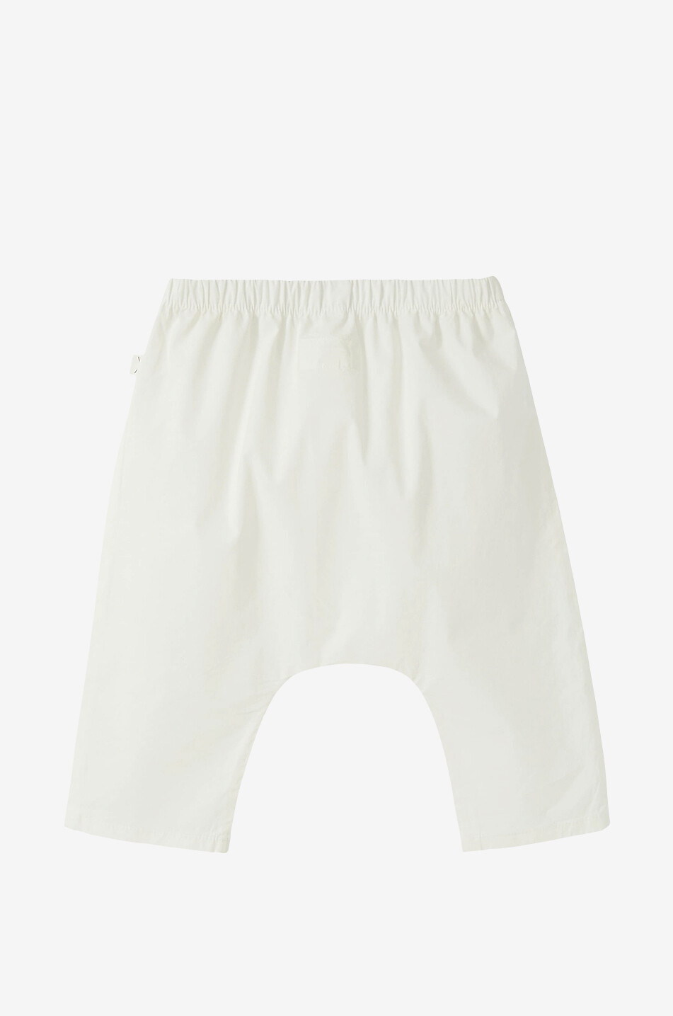 TEDDY & MINOU Stretch poplin baby trousers Baby EGGSHELL 2
