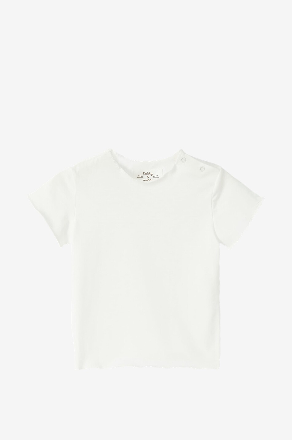 TEDDY & MINOU T-Shirt und gestreifte Latzhose für Babys Baby BEIGE 3