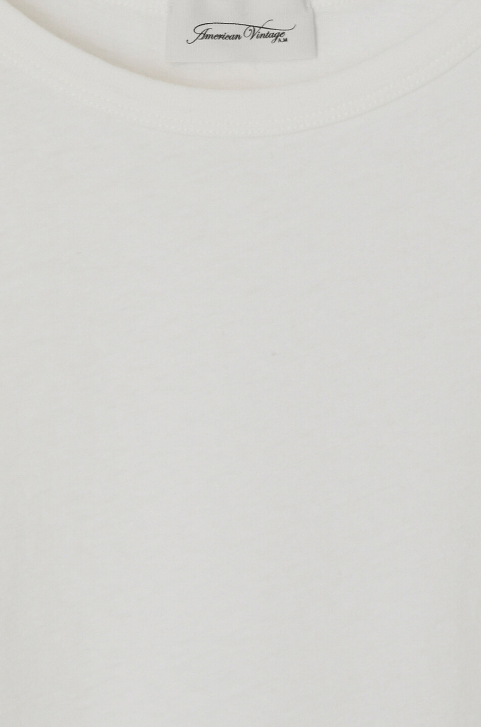 AMERICAN VINTAGE Débardeur en coton Gamipy Femme BLANC 2