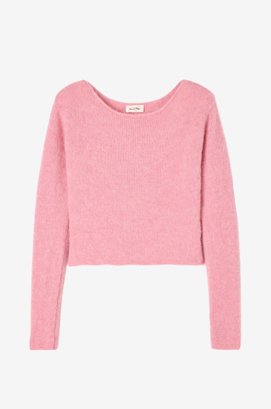 AMERICAN VINTAGE Pullover mit U-Boot-Ausschnitt East Damen ROSA 1