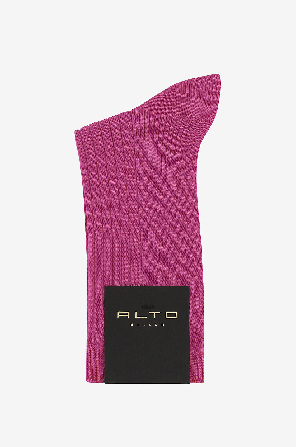 ALTO MILANO Ribbed socks Women PURPLE 1