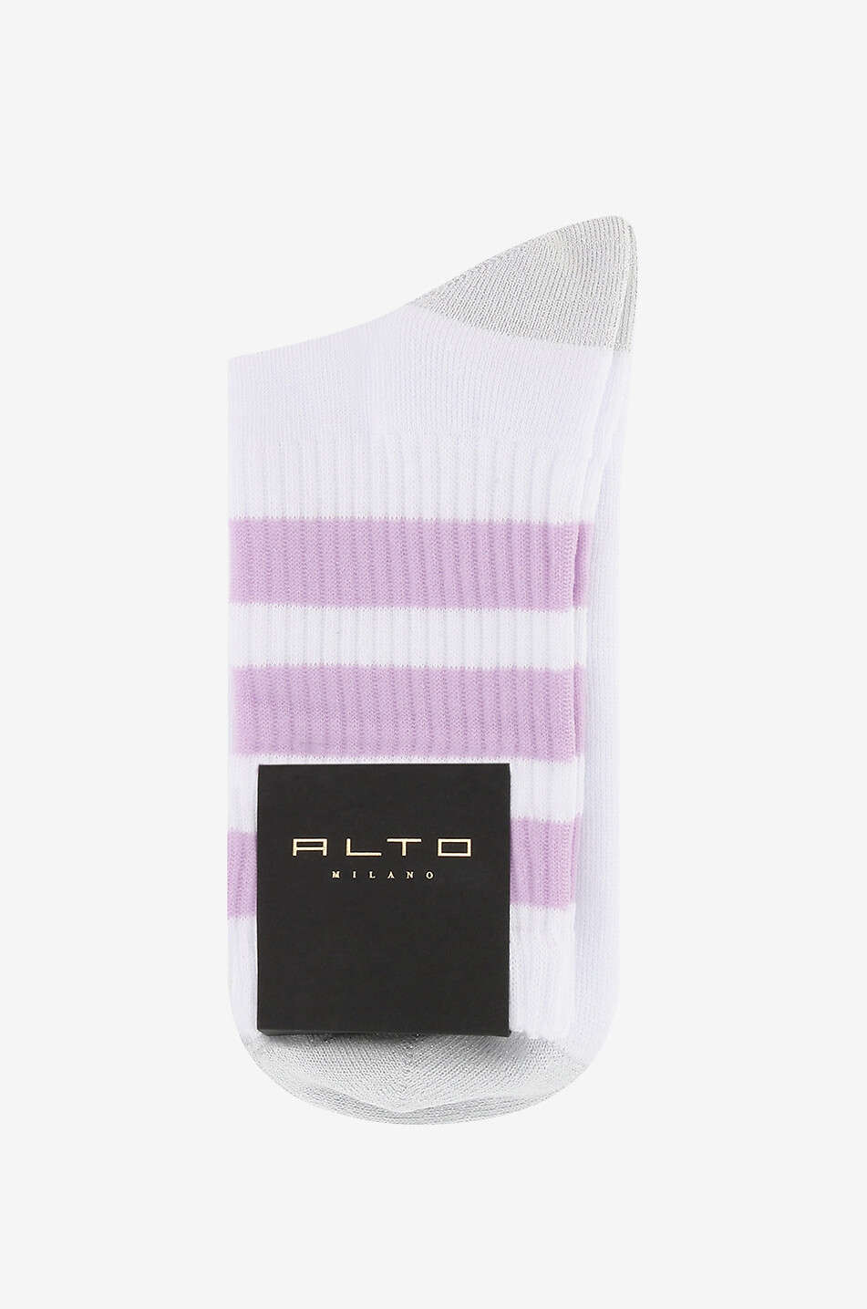 Chaussettes en coton rayées Zara