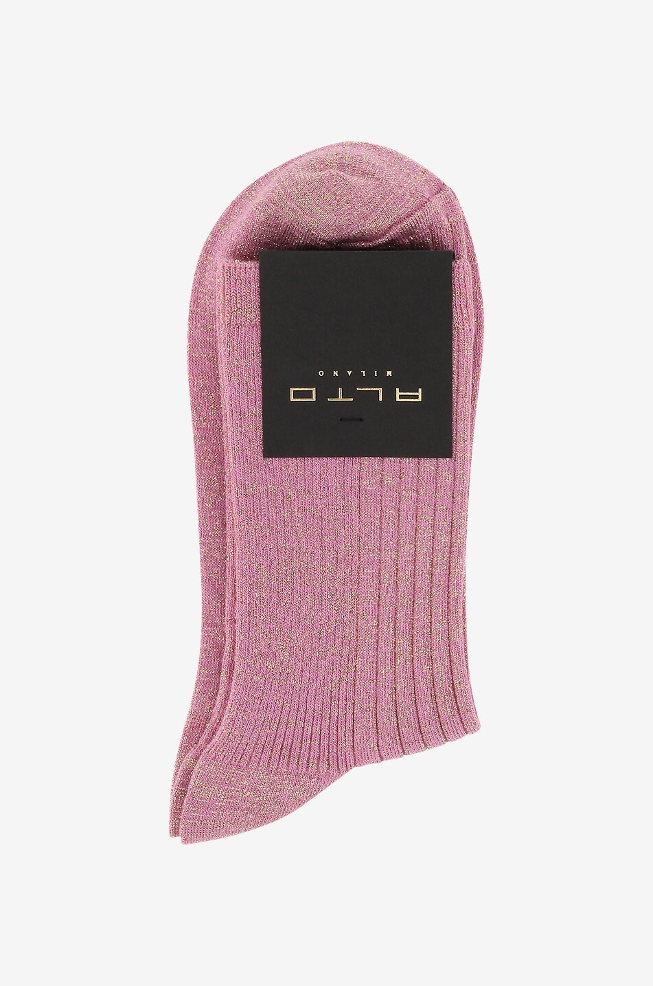 N°92 short glittering cotton socks