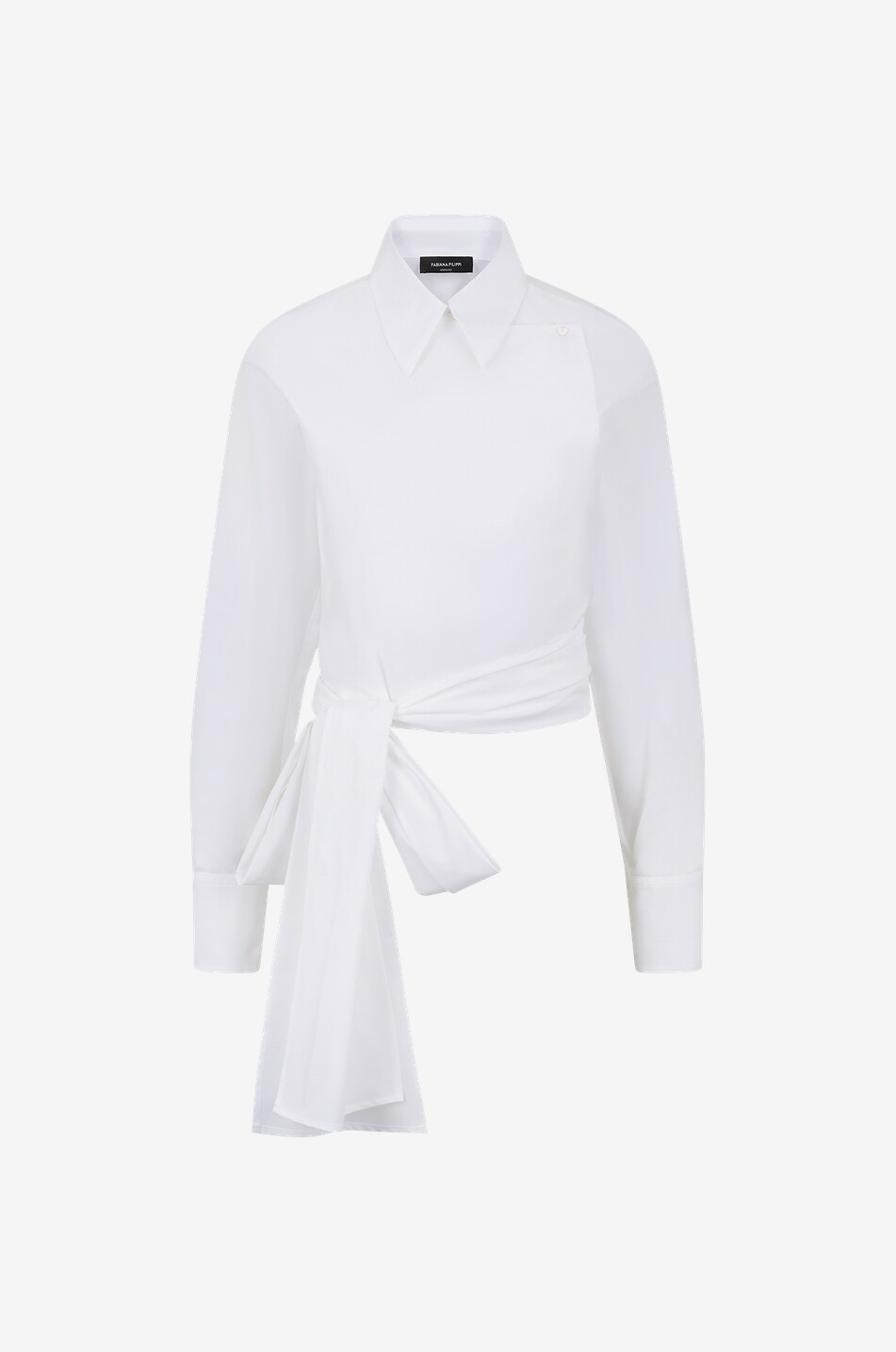 Popelinehemd zum Binden