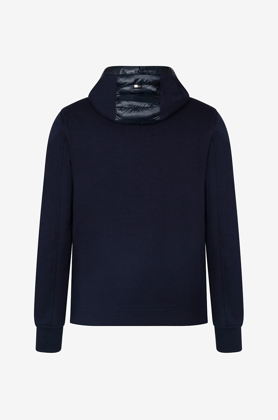 HERNO Leichte Daunenjacke aus Sweat-Material und Nylon Ultralight Herren DUNKELBLAU 2