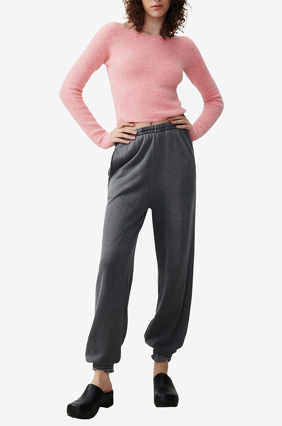 AMERICAN VINTAGE Pullover mit U-Boot-Ausschnitt East Damen ROSA 3