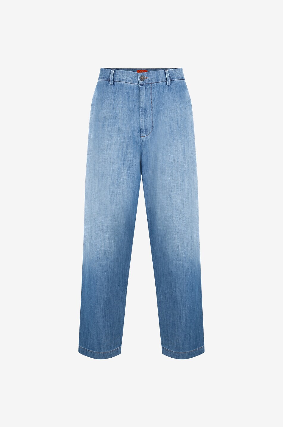 Jean droit en coton Canasta