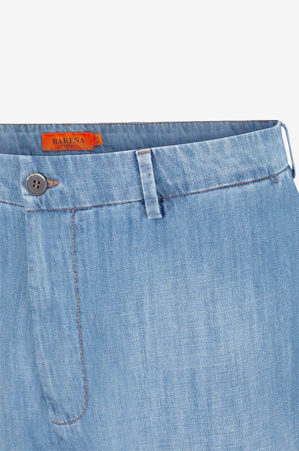 BARENA VENEZIA Canasta cotton straight-leg jeans Men BLUE 3
