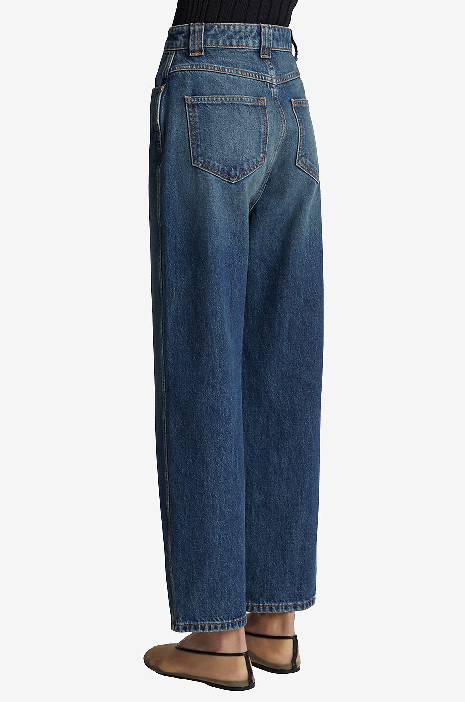 Verkürtze Jeans mit hoher Taille The Shalbi Stinson