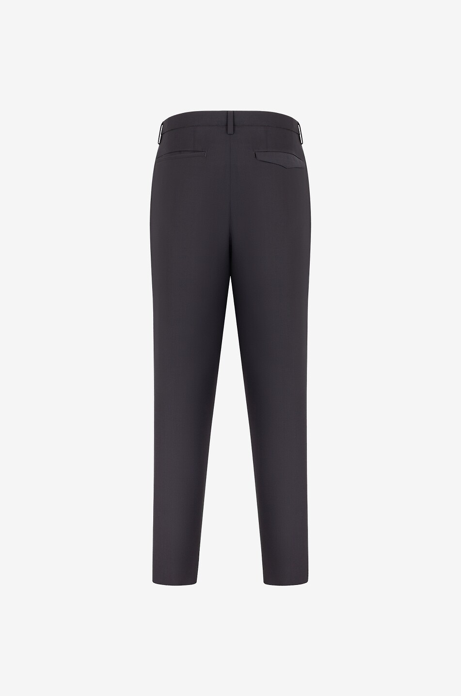 BARENA VENEZIA Masco virgin wool classic trousers Men DARK GREY 2