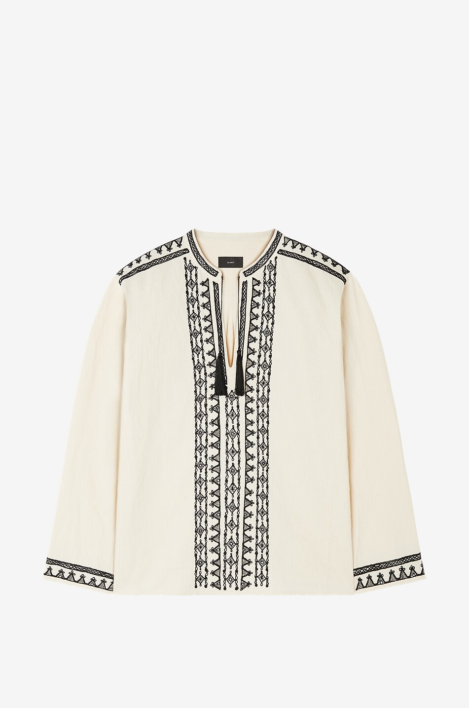 Bestickte Bluse aus Baumwollmix Akasha