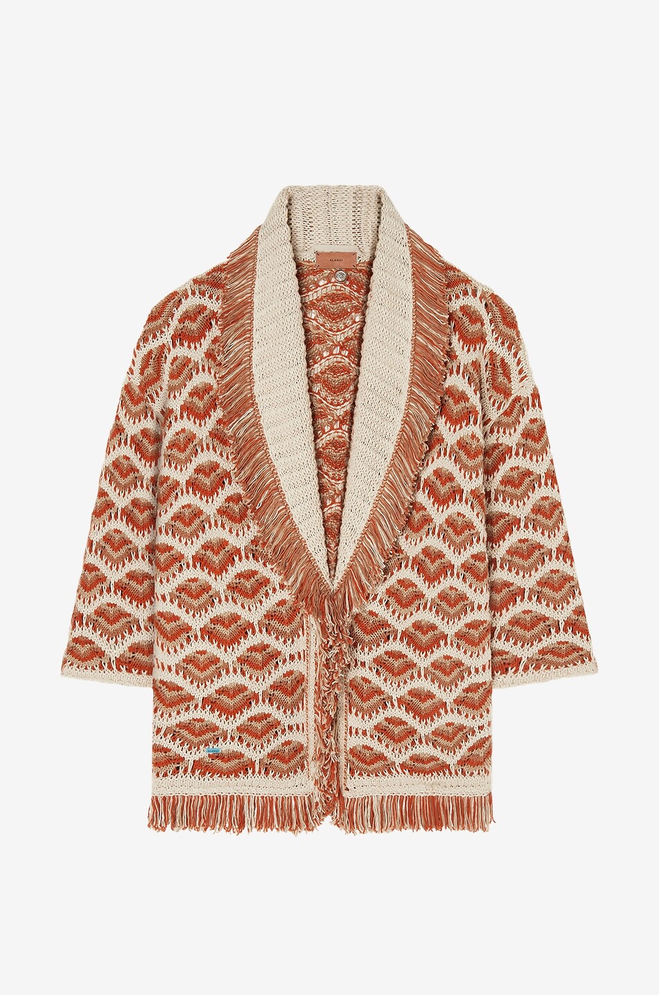 Cardigan aus Baumwolle und Leinen Haua Mahal