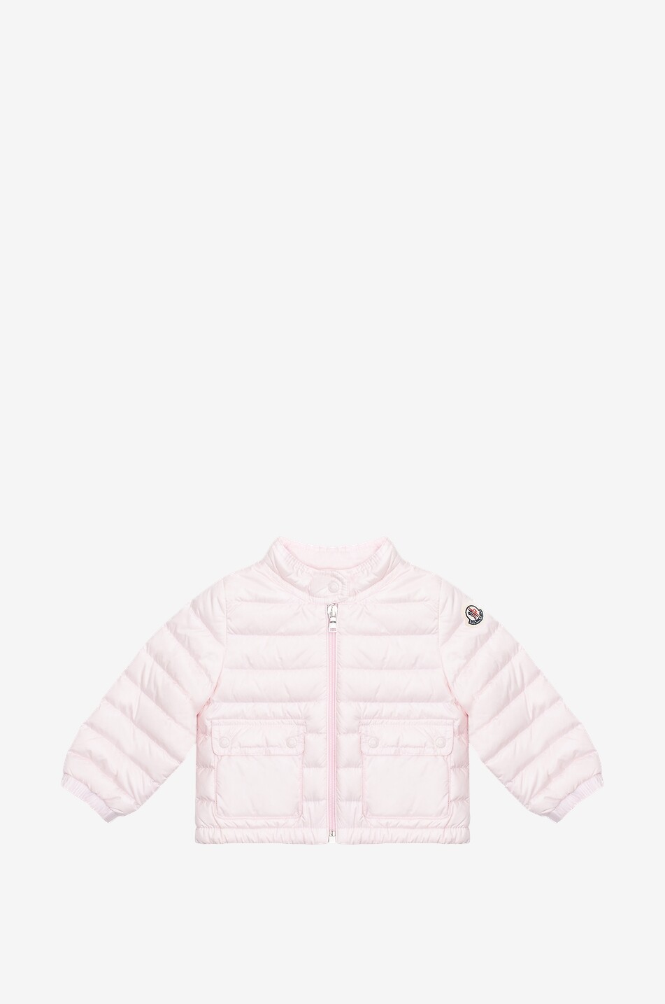 MONCLER Lans baby down bomber jacket Baby LIGHT PINK 1